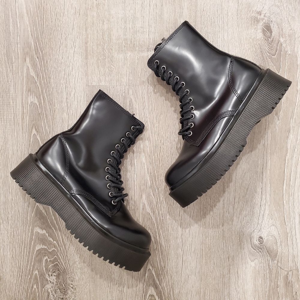 NWD Jeffrey Campbell Sopas Lugged Combat Boots